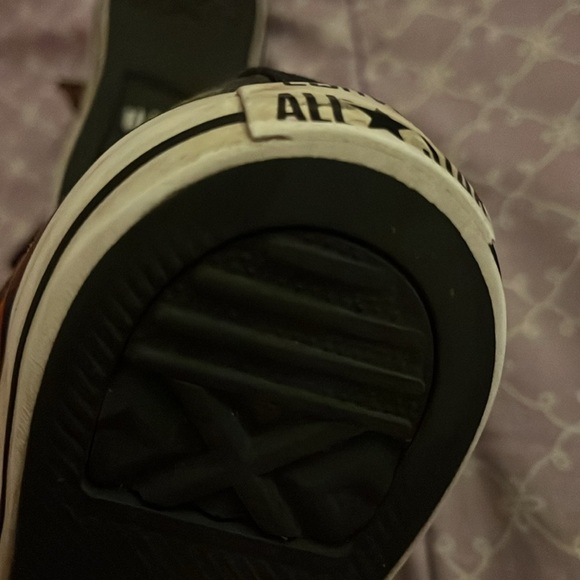 HARLEY Quinn High-Top Converse Chucks size 7 women or 5 men. Original laces! - Picture 9 of 10